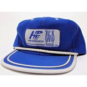 vintage Henrich Gas Company Snapback Hat